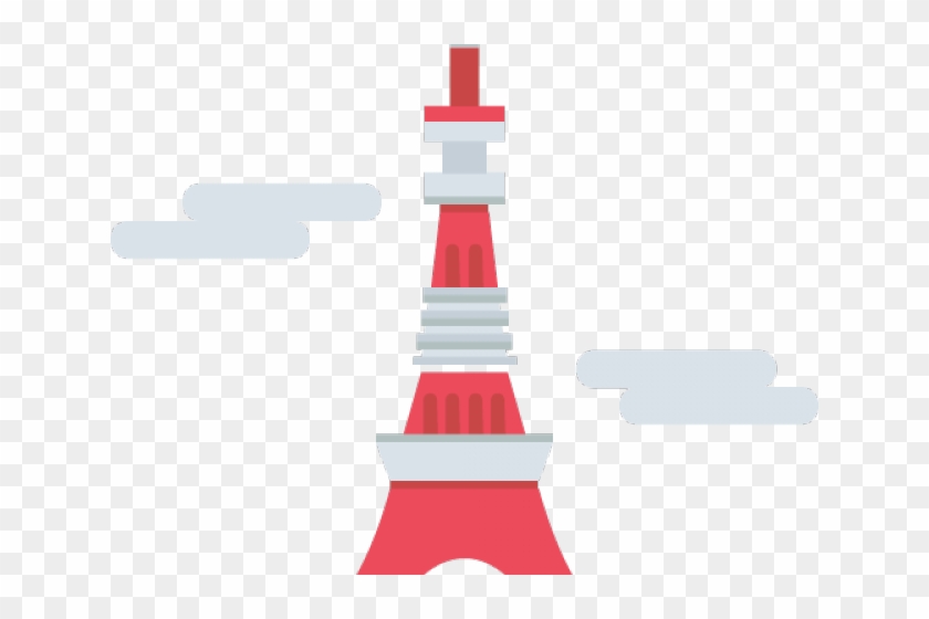 Eiffel Tower Clipart Tokyo Tower - Tokyo Tower #948323