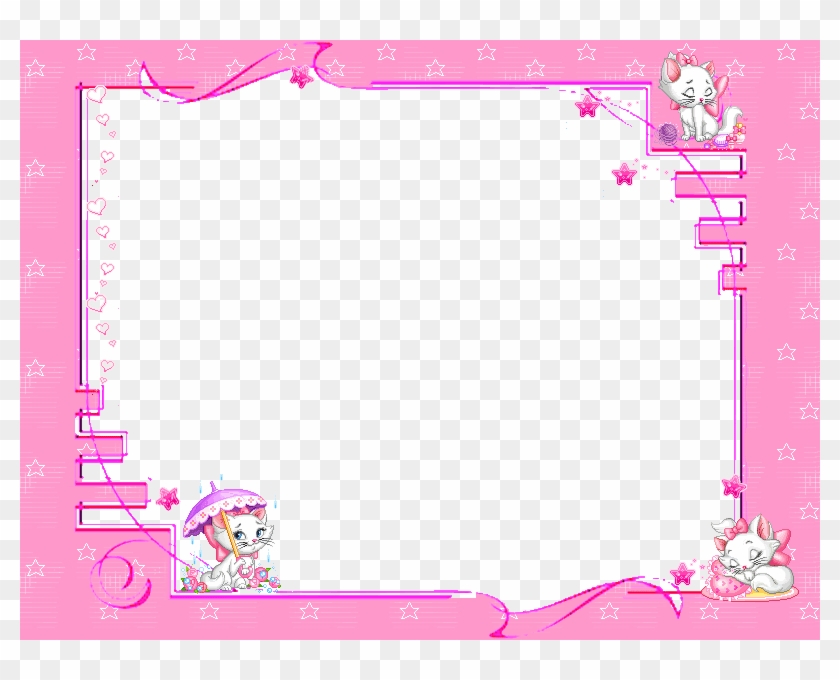 Stylish Pink Picture Frames In Frame Gallery Yopriceville - Download Photo Frame Gif #948328