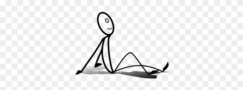 Stick Figure Sitting #948345