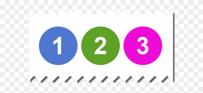 Colored Numbered Circles Using Pure Css Html Using - Css Number In Circle #948370