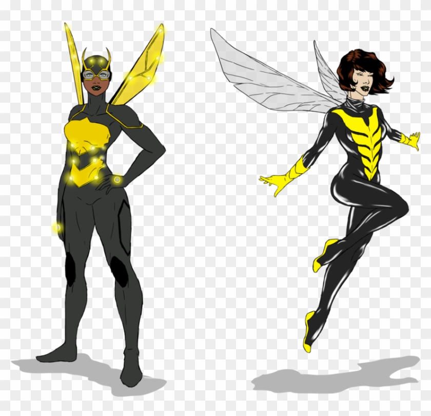 Bumblebee And Wasp By Nhiaphengthao - Bumblebee Dc Vs Wasp Marvel #948386