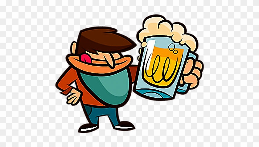 Cheers Stickers Beer Cerveza Cerveja Emojistickers - Beer #948520