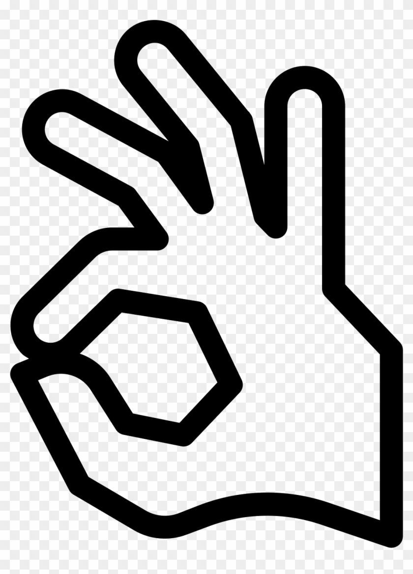 Computer Icons Ok Symbol The Finger Clip Art - Symbol Hand Ok Png #948733