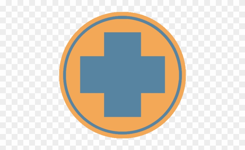 Medic Emblem Blu - Tf2 Medic Logo Blue #948871