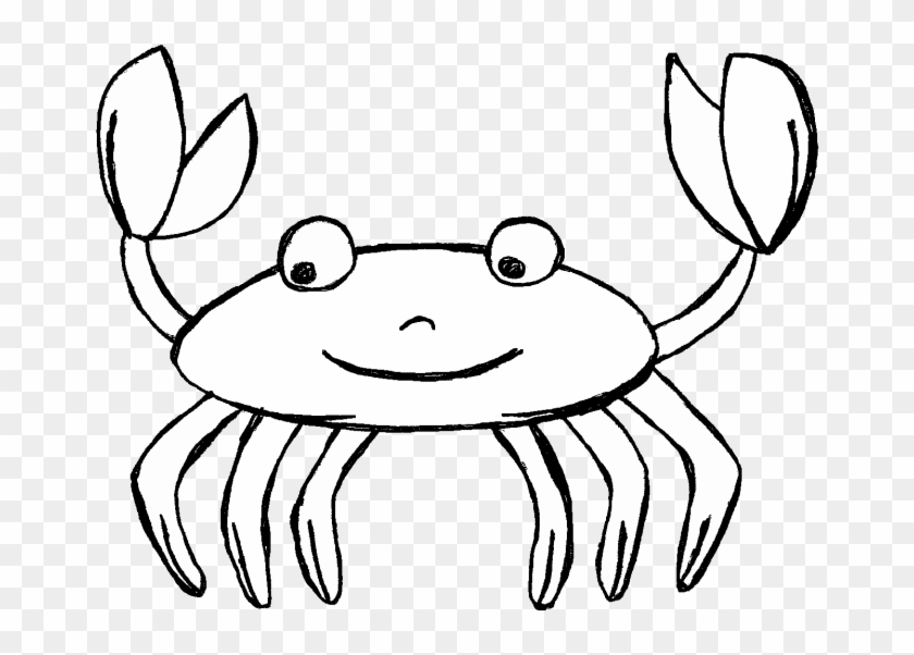 Crab Black And White Clipart #948993