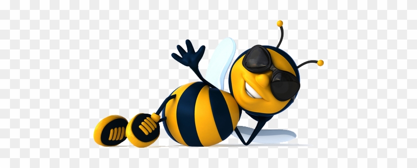 Aa Bee Removals - Cartoon Bee With Sunglasses #949076
