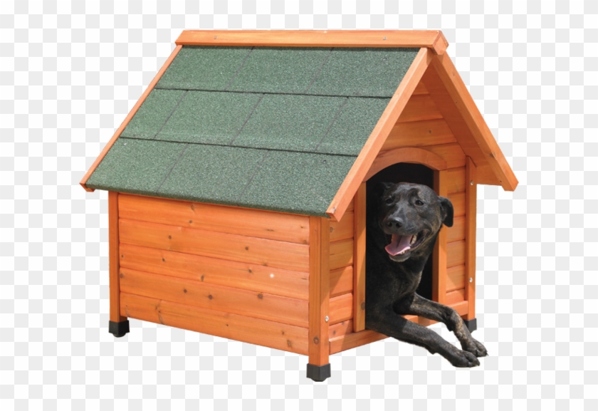 Country Mile Wooden Dog Kennel Small - Log Cabin #949161