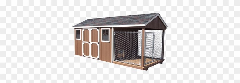 Dog Kennel With Shed - Dog Kennels #949199