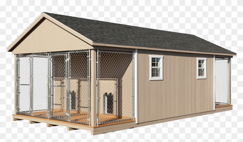 Here At Horizon Structures We Design And Craft Custom - Four Dog Kennels #949204