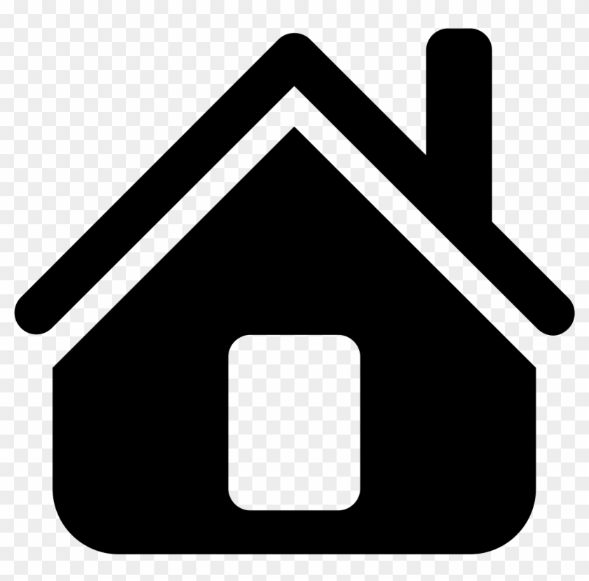 Its Where You Live, Theres A Door To Enter With A Roof - Home Icon Png #949276