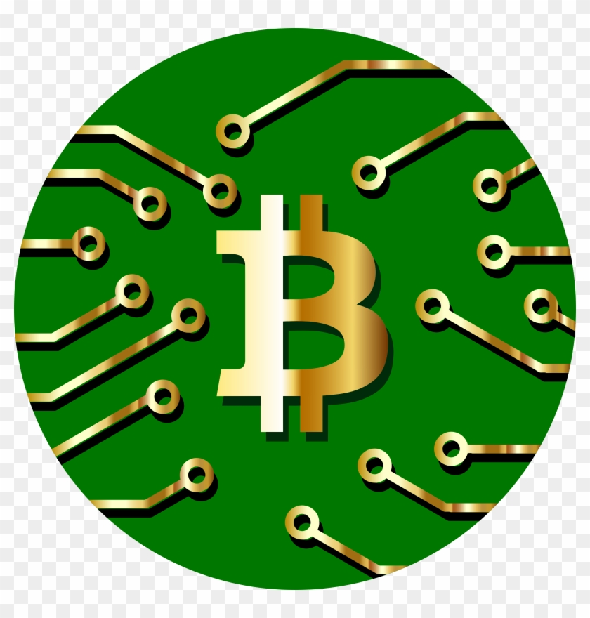 Big Image - Bitcoin Png Green #949321