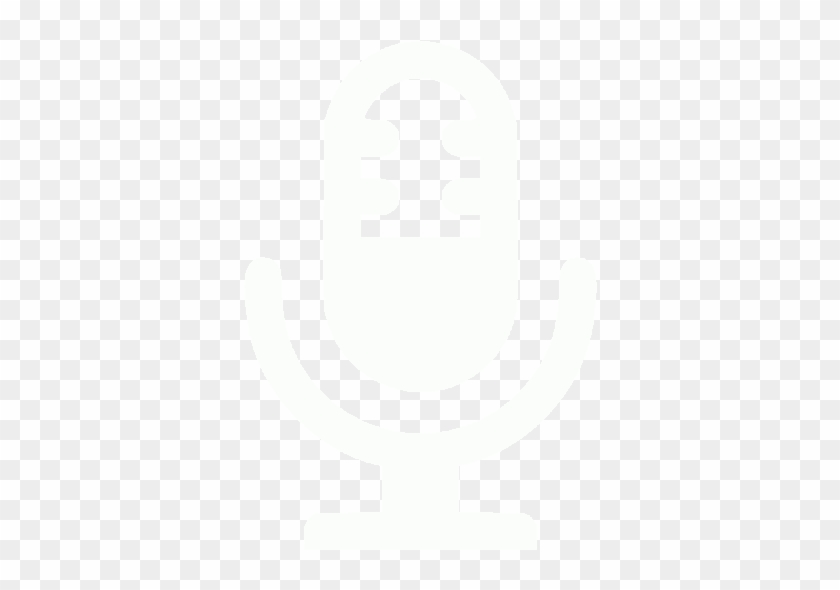 White Microphone Icon Png #949320