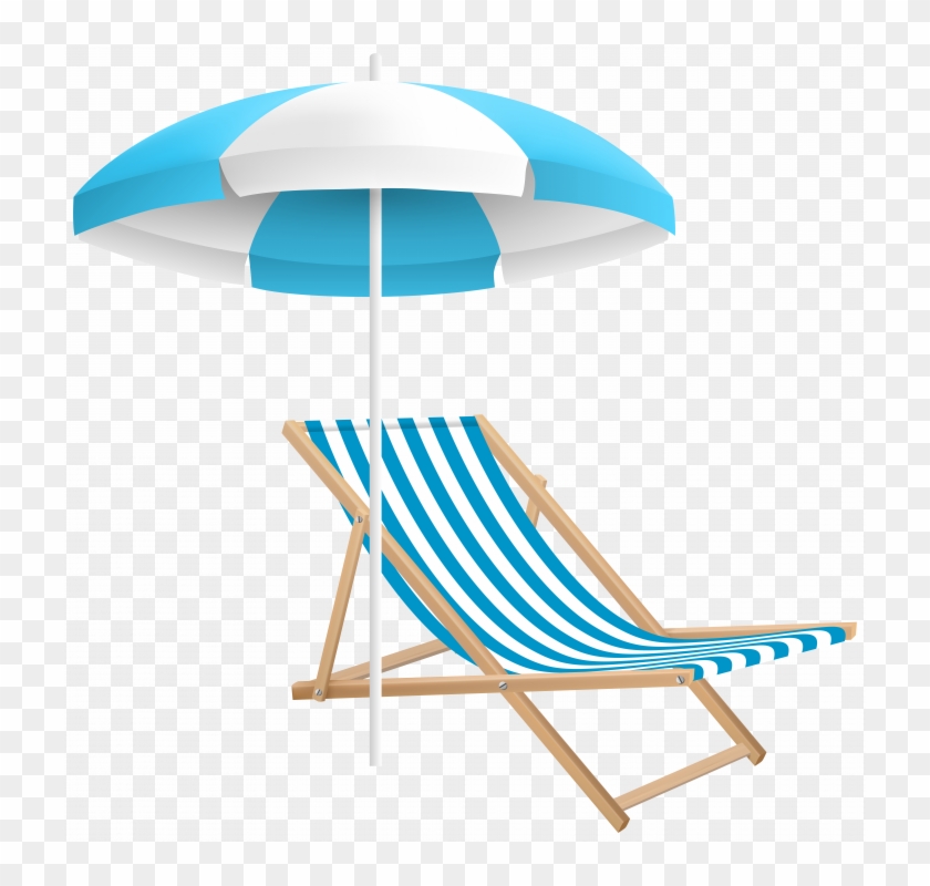 View Full Size - Beach Chair And Umbrella #949345