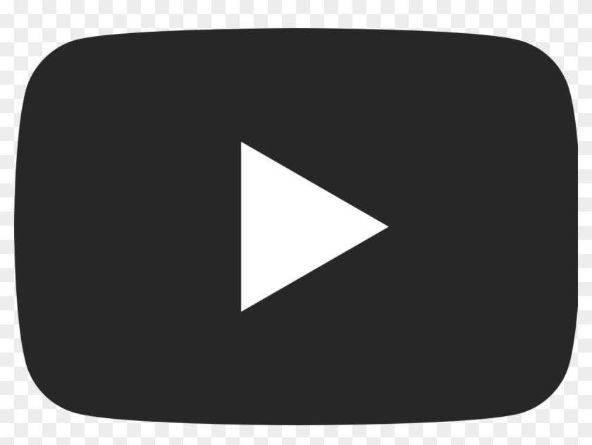 Youtube Dark Icon - Black Youtube Logo Png #949376