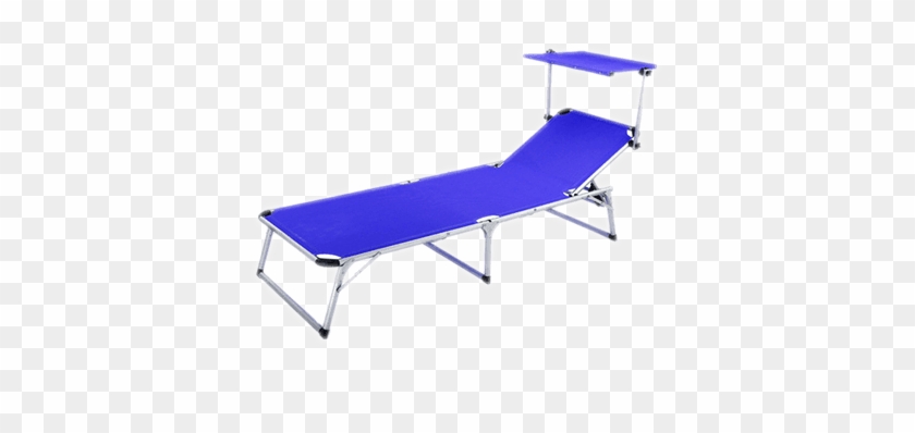 Beach Lounge - Sun Lounger With Shade #949389