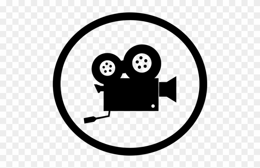 Vector Illustration Of Classic Camera Icon - Video Clipart #949412