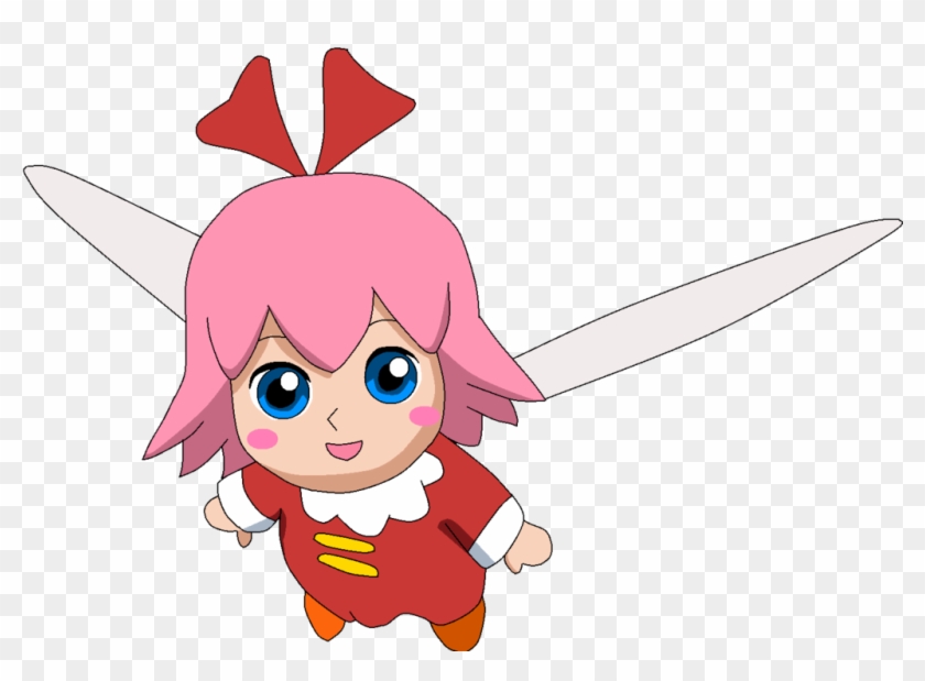 Kirby 64 Crystal Ribbon Anime Style Artwork By Aquamimi123 - Ribbon Kirby Anime #949456