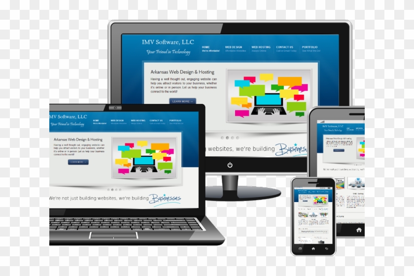 Responsive Web Design Clipart Artwork - Web Design Software Business #949598