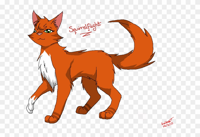 Squirrelflight - - - By Skybluearts - - Squirrelflight Warrior Cats Pintrest #949659