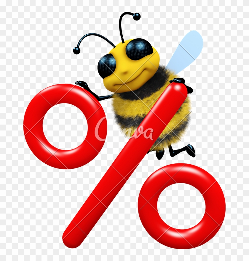 3d Honey Bee - Honeybee #949736