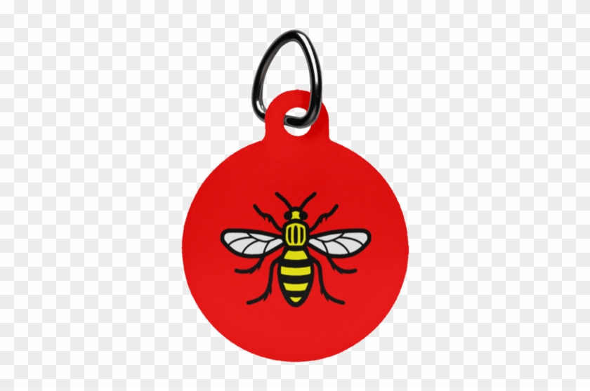 Manchester Bee Circle Pet Tag - Manchester Bee Flex Fit Twill Baseball Cap #949775