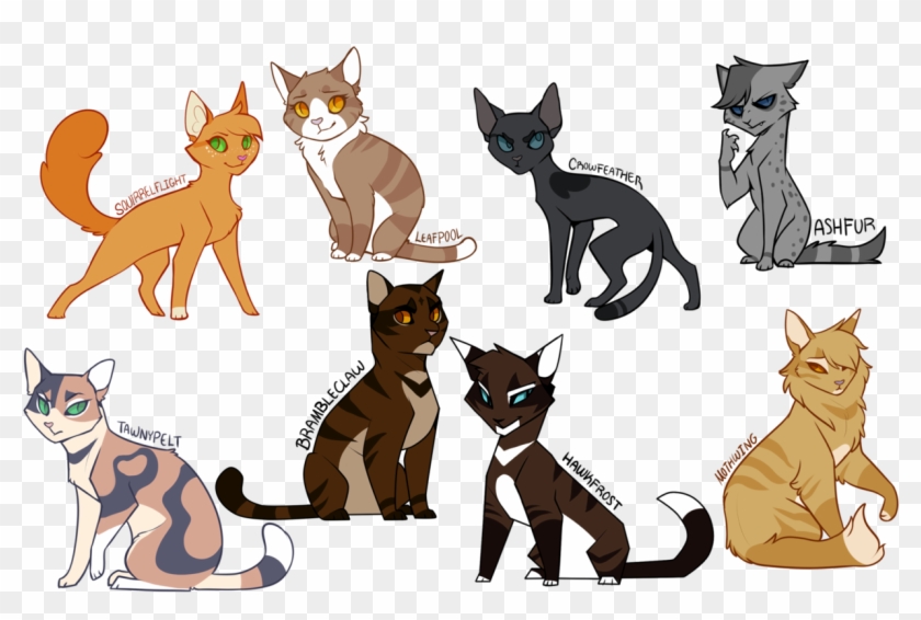 Even More Warrior Cats Design By Drakynwyrm - Nifty Senpai Warrior Cat Designs #949828