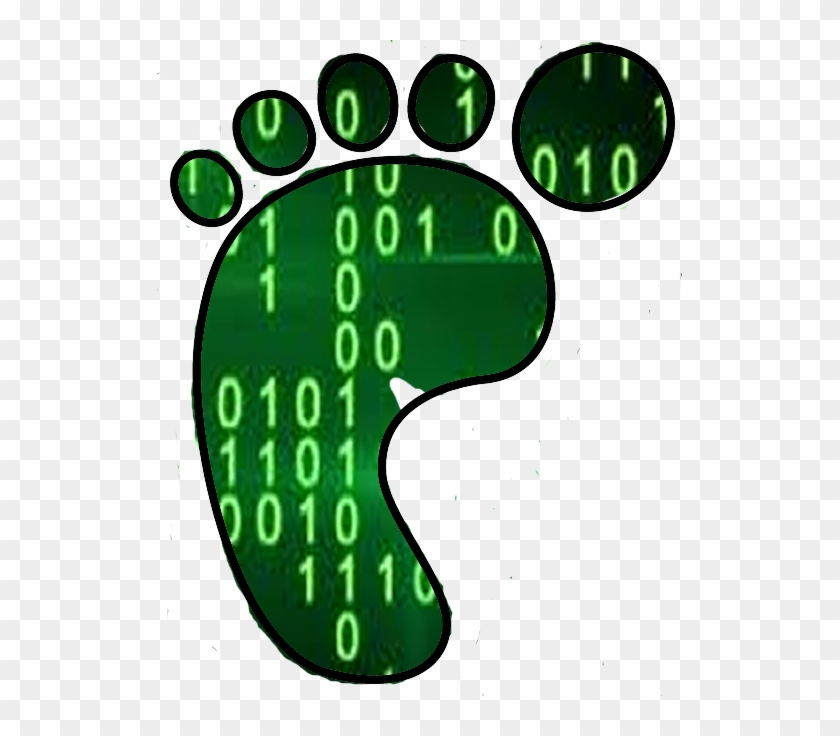 Digital Footprint Clipart - Number #949870