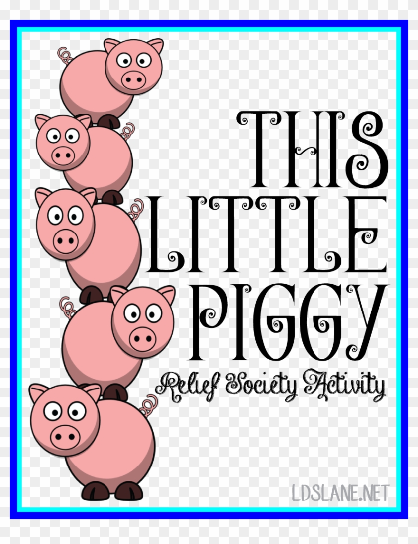 Piggy Clipart This Little Piggy Clipart Unbelievable - Rosa Cartoon Piggy Grußkarte #949891