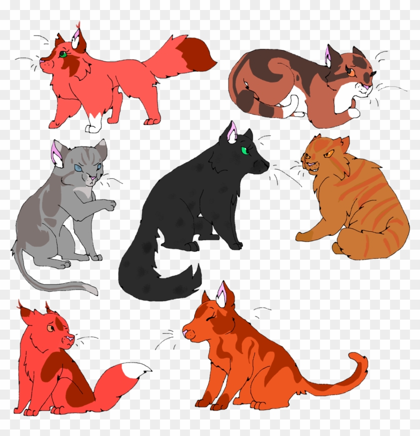 Squirrelflight Leafpool Jayfeather Hollyleaf Lionblaze - Cartoon #949910