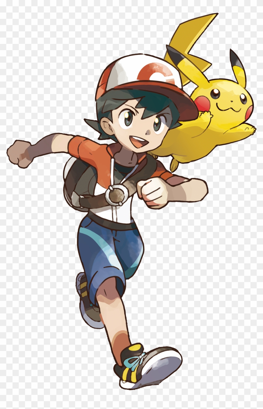 Resized To 32% Of Original - Pokemon Let's Go Trainer #949980