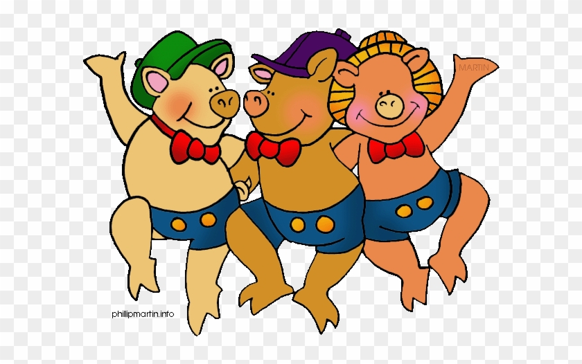 Three Little Pigs Clipart #950008