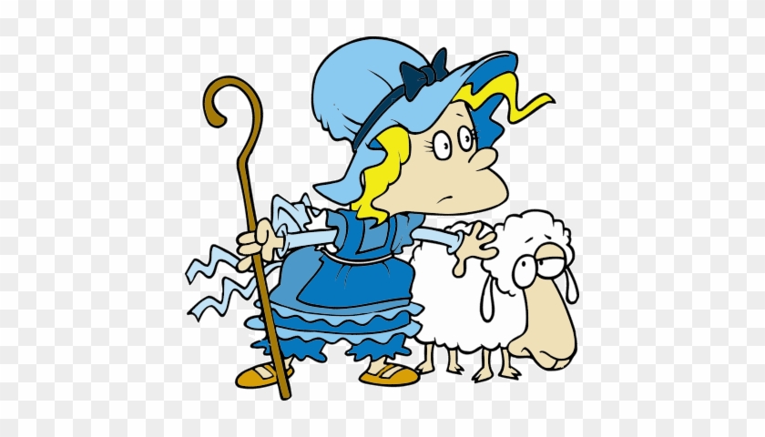 Top Images For Nursery Rhyme Paper Png On Picsunday - Little Bo Peep Cartoon #950017