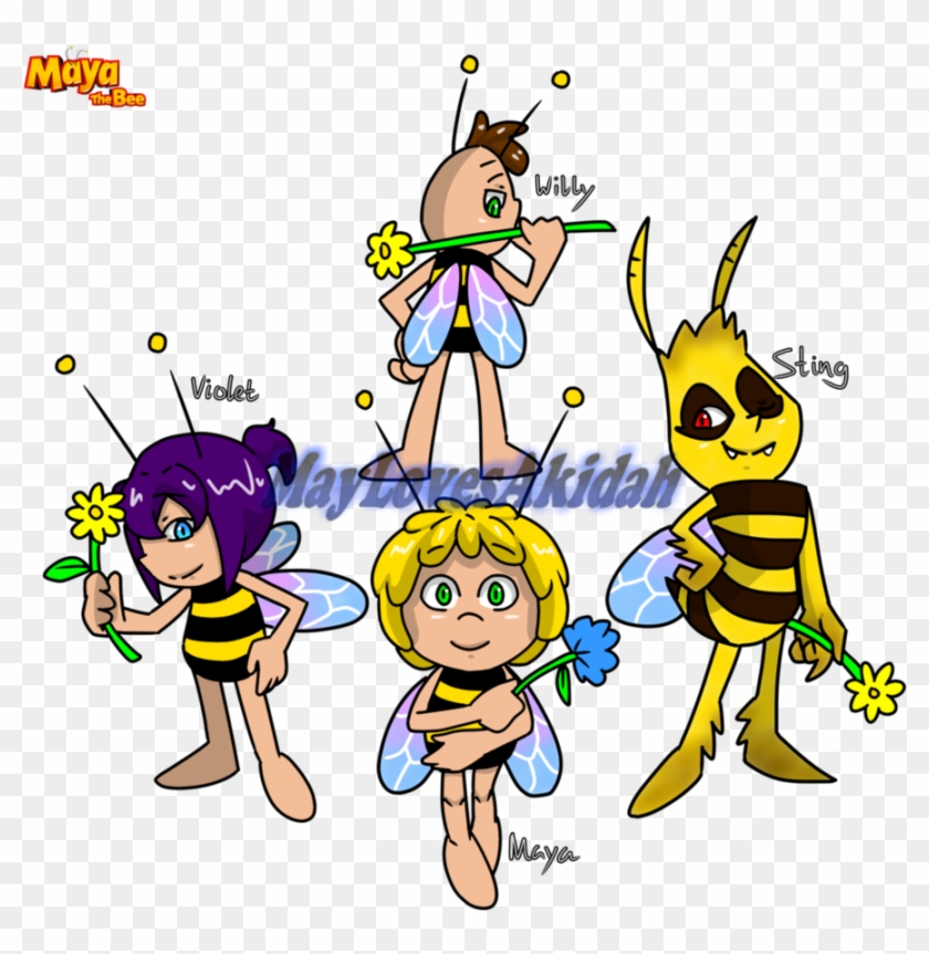 Maya The Bee - Cartoon - Free Transparent PNG Clipart Images Download