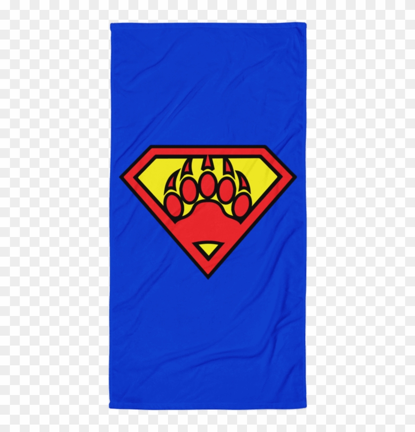 Super Bear Beach Towel Swish Embassy - Towel Superman #950170