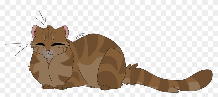 Warrior Cats Wc Purdy Thunderclan - Cat Grabs Treat #950190