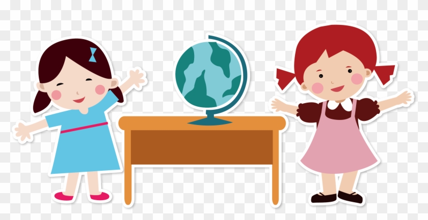 Student Android Teacher Early Childhood Education - Teacher And Student Cartoon Png #950226
