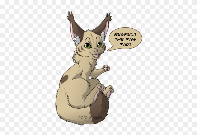 Respect The Paw Pad By Kium - Cartoon #950247
