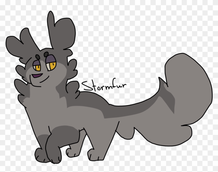 Stormfur Tribe Of Rushing Water Riverclan Thunderclan - Cartoon #950258