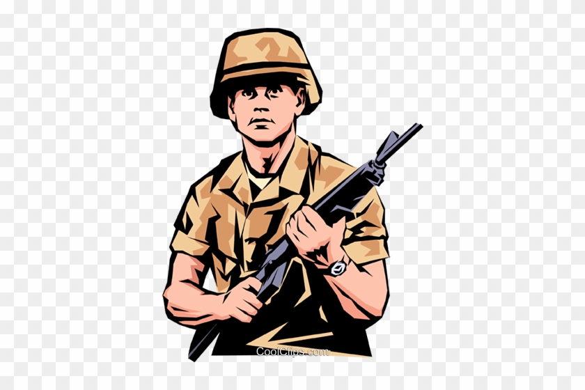 Soldiers Clipart Military Man - Military Man Clip Art #950283