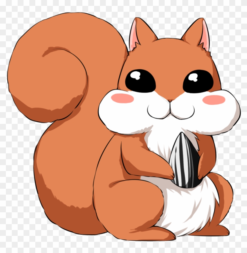 Kawaii Anime European Squirrel Big Sparkle Stock Vector (Royalty Free)  377090110 | Shutterstock