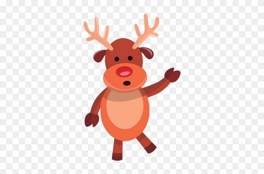 Reindeer Cartoon Talking 70 Transparent Png - Reindeer Cartoon Transparent #950346