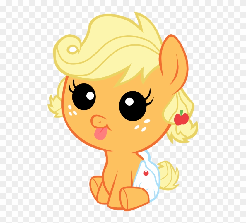 Baby Applejack Vector By Superelectrogir - Mlp Baby Apple Jack #950391