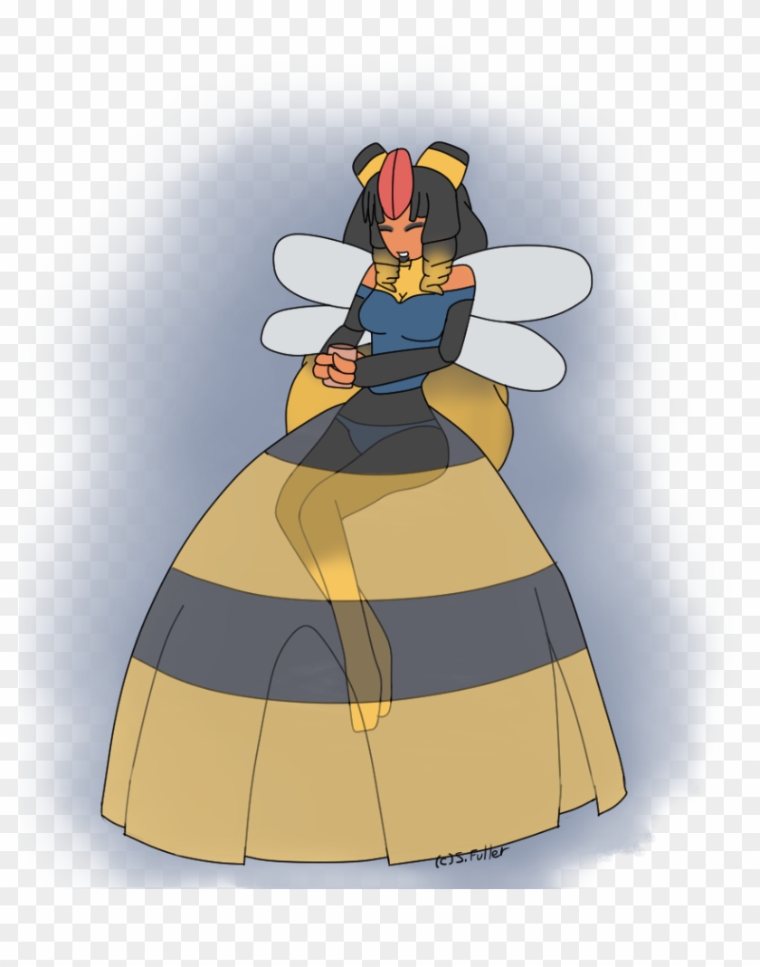 A Queen Needs Her Rest By Usaritsu - Pokemon Vespiquen Fanart #950401