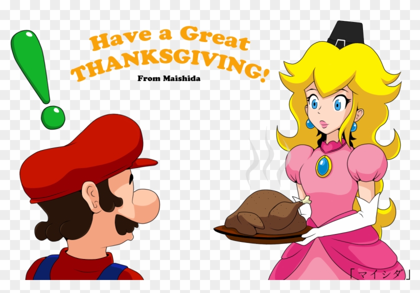 Mario's Thanksgiving Day By Maishida Mario's Thanksgiving - Thanksgiving Day #950459