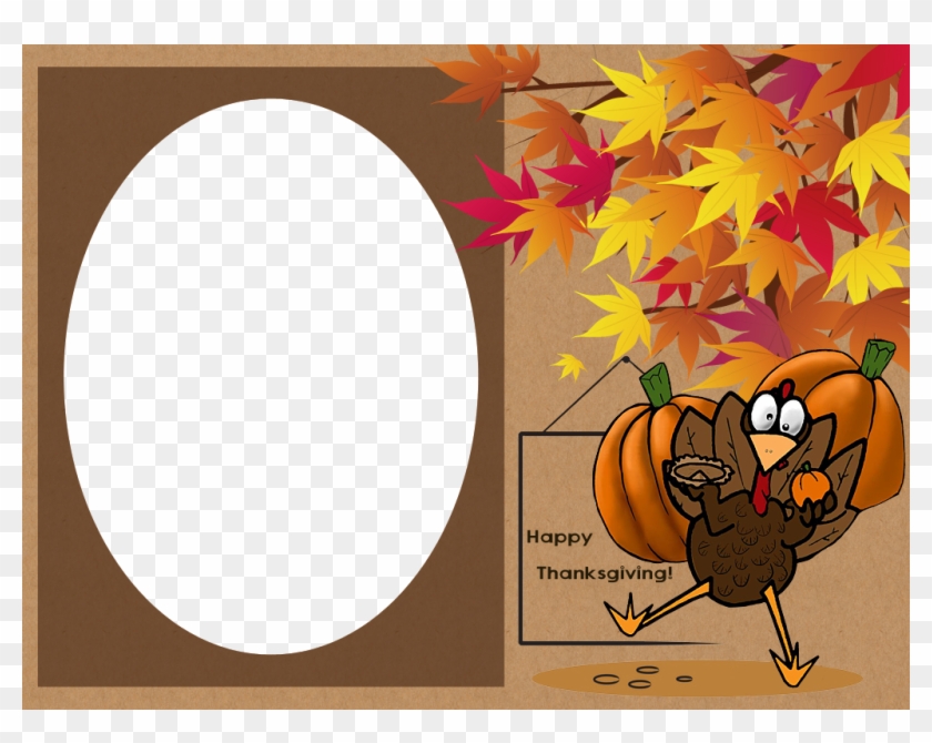 Thanksgiving Day Frame - Thanksgiving Greeting Cards #950510