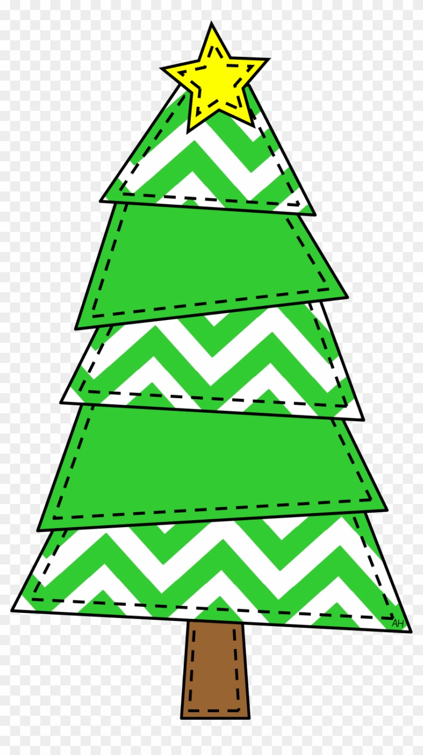Freebie - Clipart - Melonheadz Christmas Tree Clipart #950530