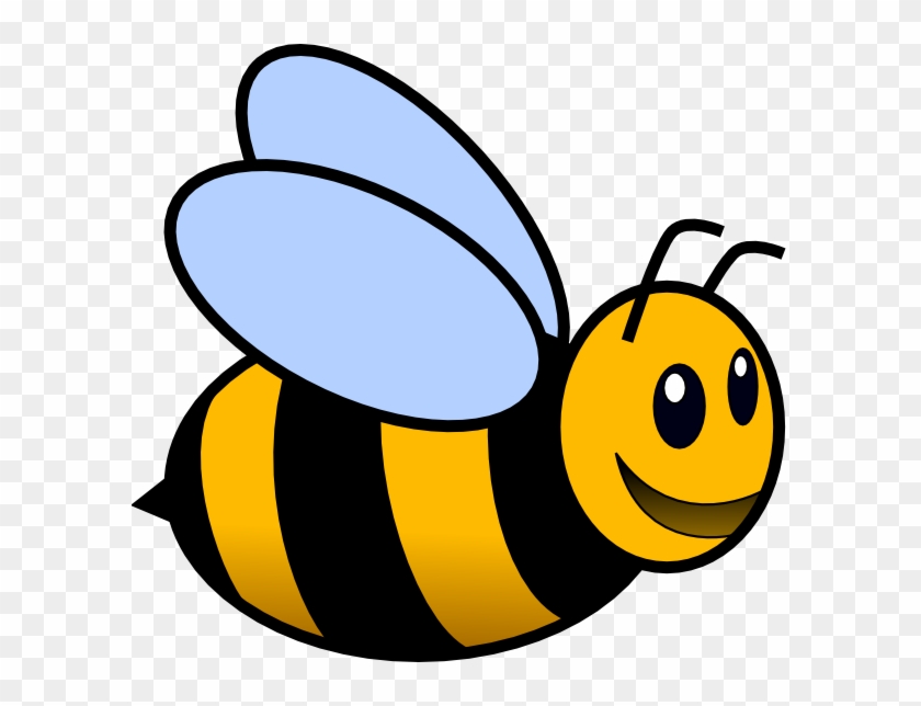 Busy Bee Clipart - Bee Coloring Page #950545