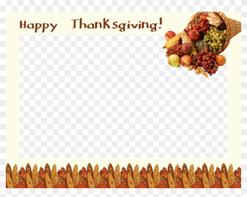 Thanksgiving Day Frame - Thanksgiving Food Drive Sticker #950552