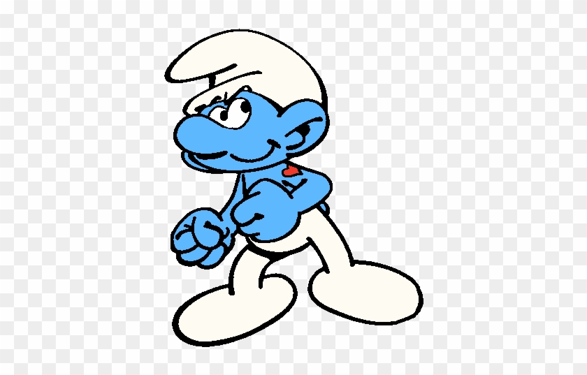 Smurfs Clipart Old - Hefty Smurf #950615