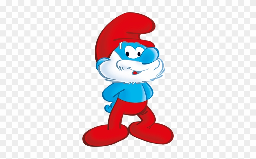 Smurfs Clipart Old - Papa Smurf #950616